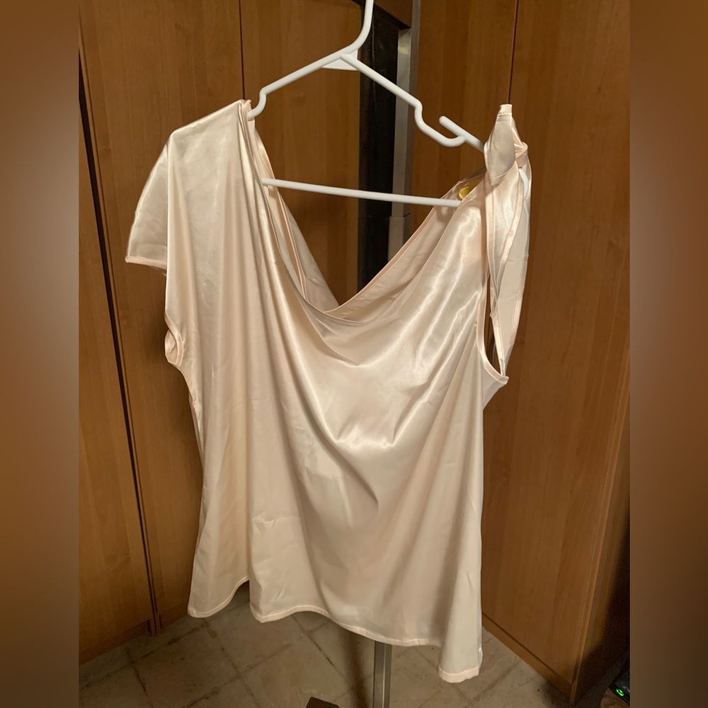 Chic Cream Women's Blouse